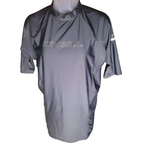 Oneil Performance Fit Mens Shirt Grey UV Protection NWT Sz L - Picture 2 of 5